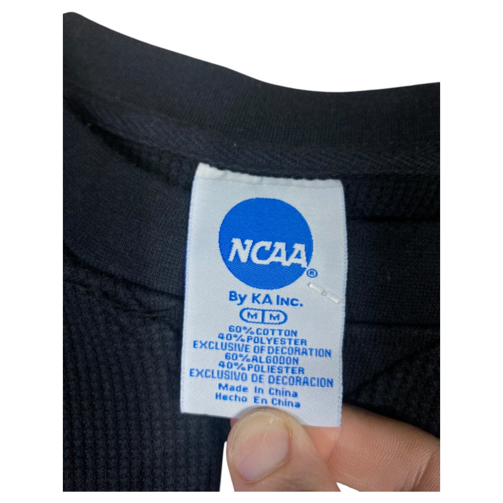 Vintage Cincinnati Bearcats NCAA Waffle Knit Crewneck