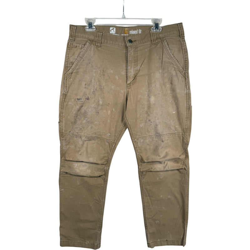 Vintage Carhartt Distressed Double Knee Carpenter Pants 36