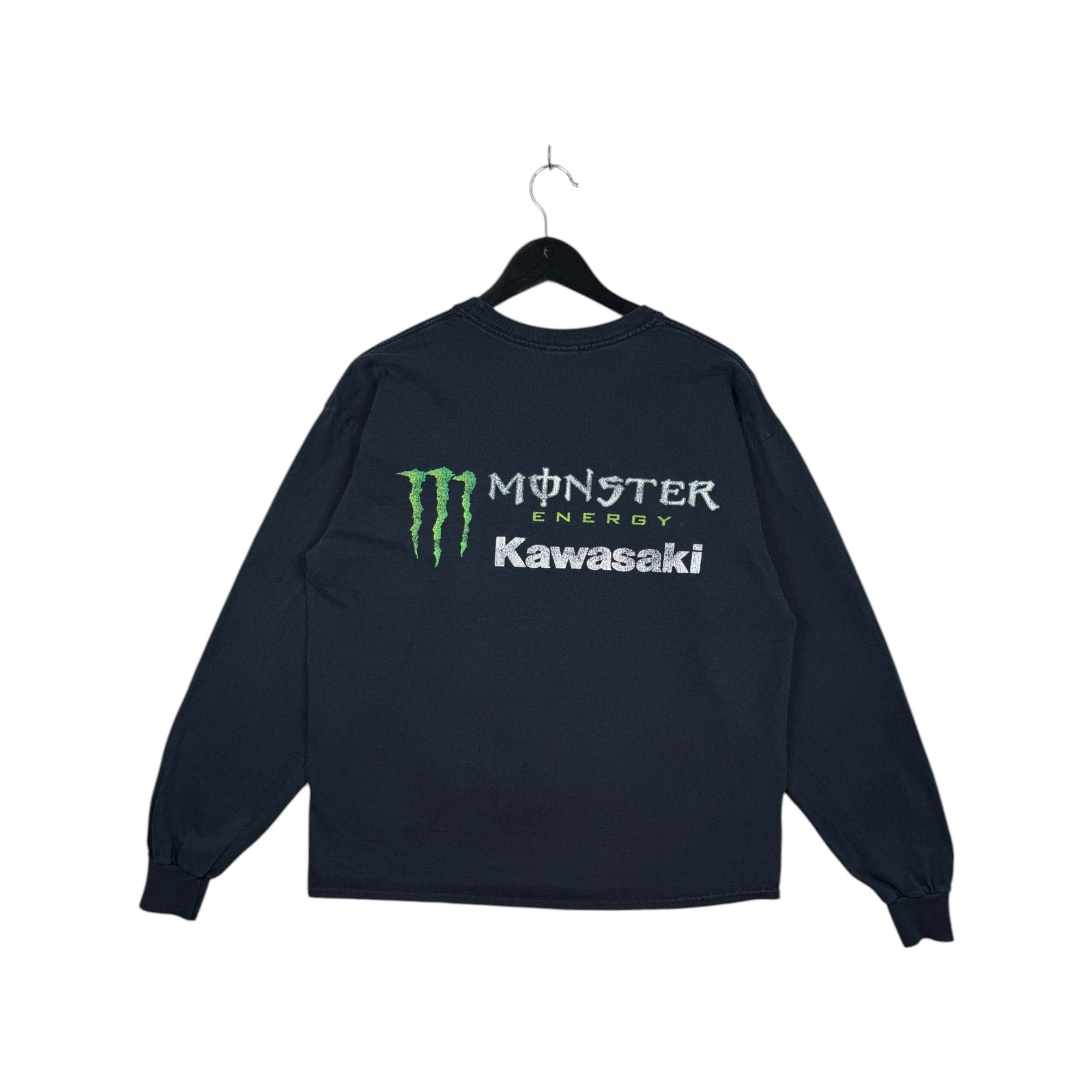 Vintage Monster Energy Kawasaki Racing Long Sleeve