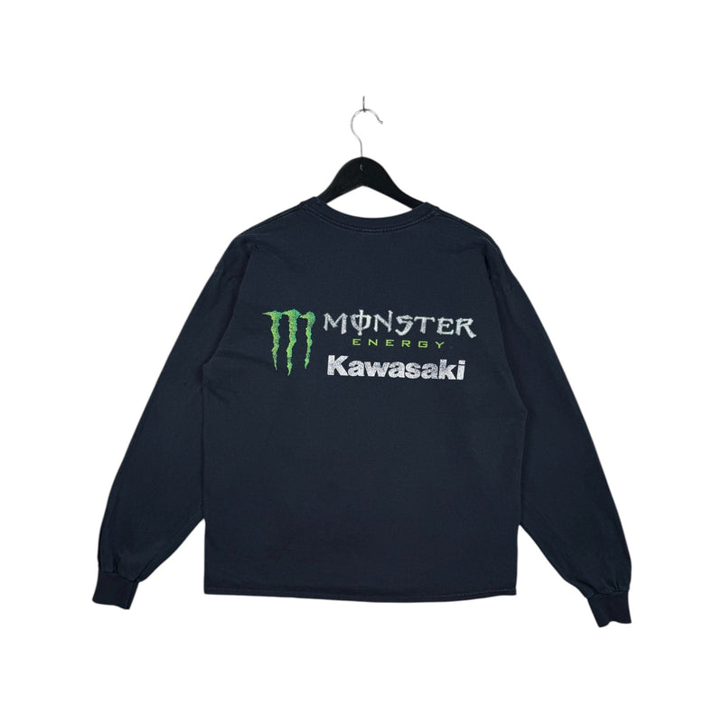 Vintage Monster Energy Kawasaki Racing Long Sleeve