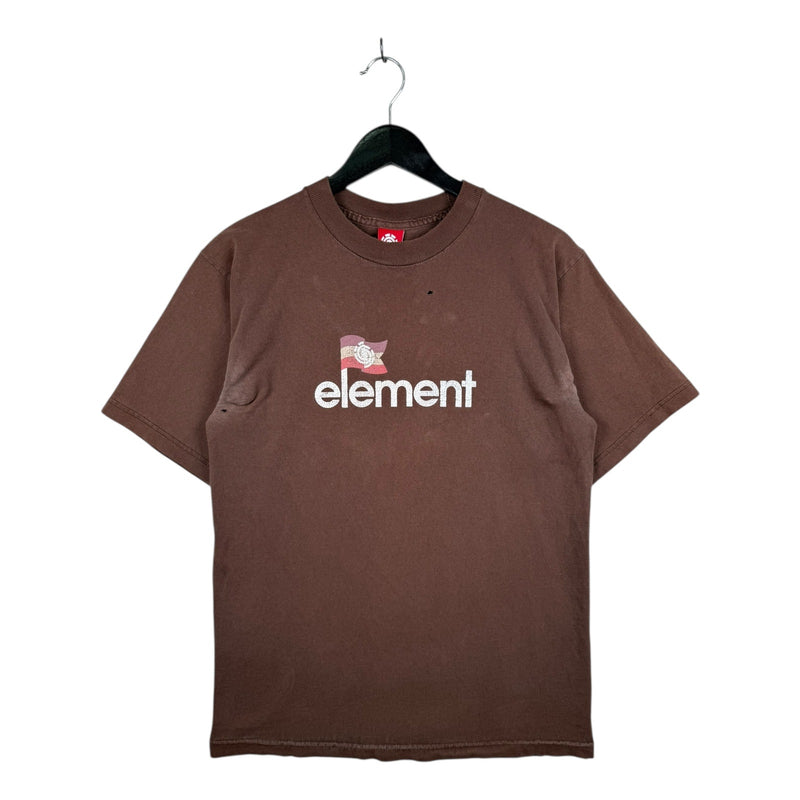 Vintage Element Spellout Logo T-Shirt