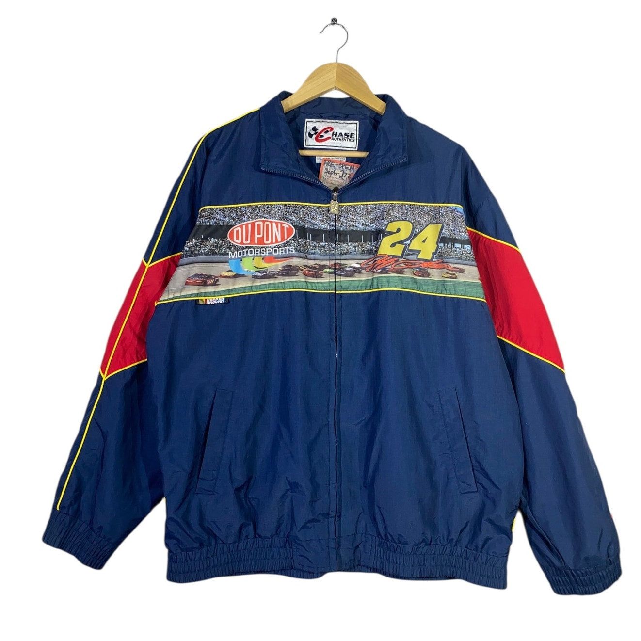 Vintage Chase DU Pont Motorsport 24 Bomber Jacket