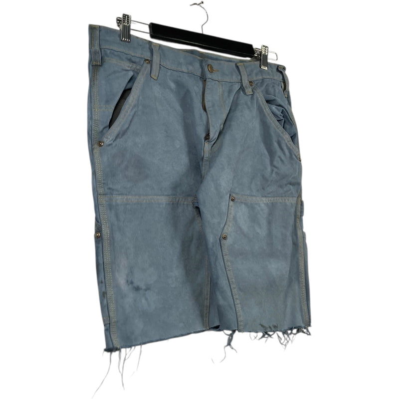 Vintage Carhartt Raw Hem Relaxed Carpenter Shorts 34