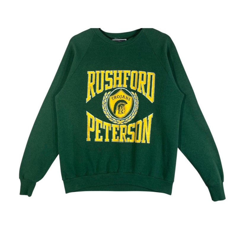 Vintage Rushford Peterson Trojans Crewneck