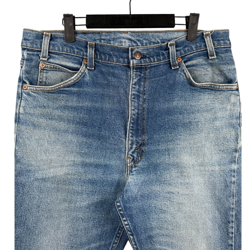 Vintage Levi's Raw Hem Denim Shorts 38