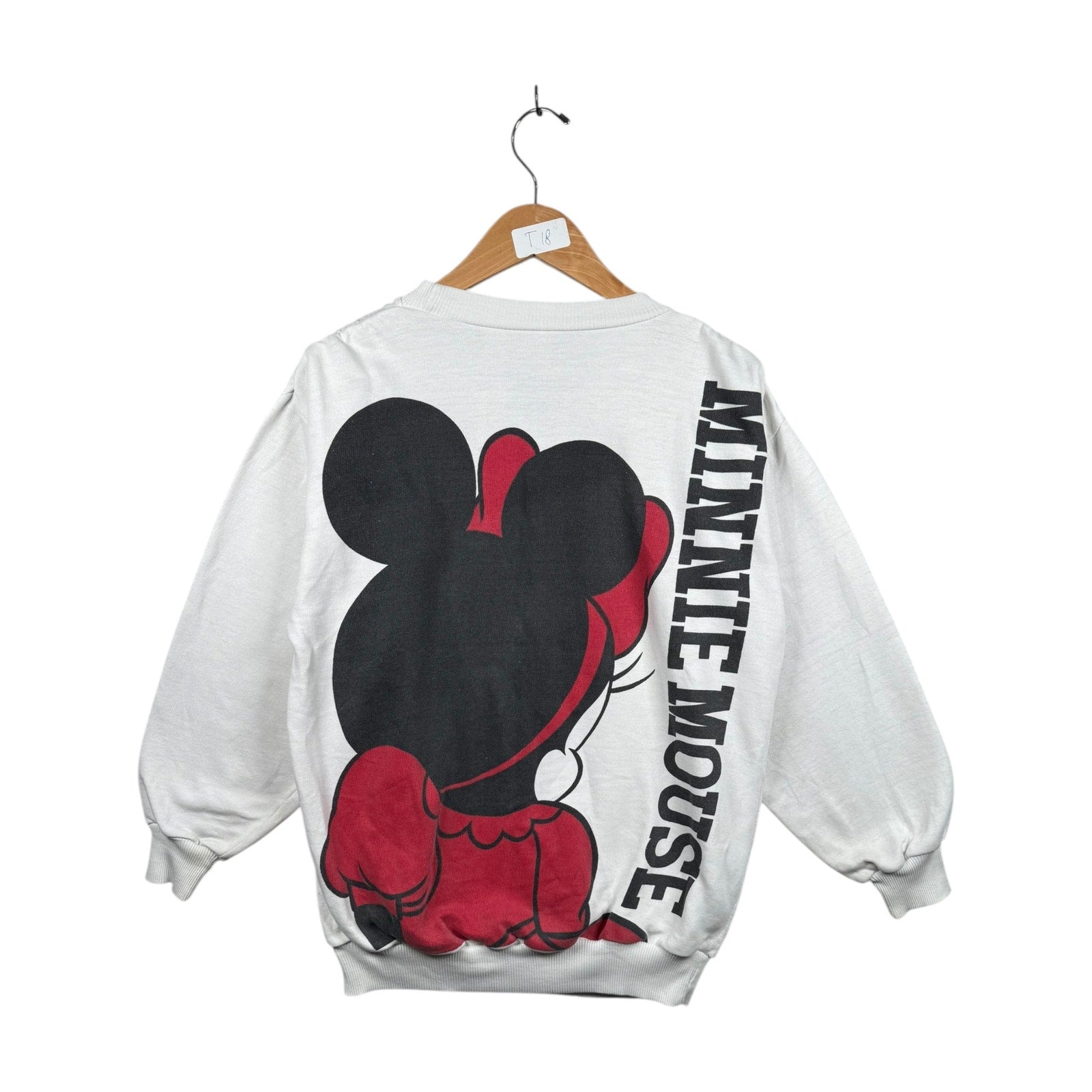 Vintage Women's Minnie Mouse Sweatshirt Crewneck