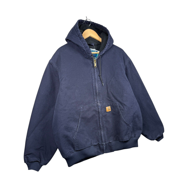 Vintage Carhartt Insulated Active Full Zip Hoodie
