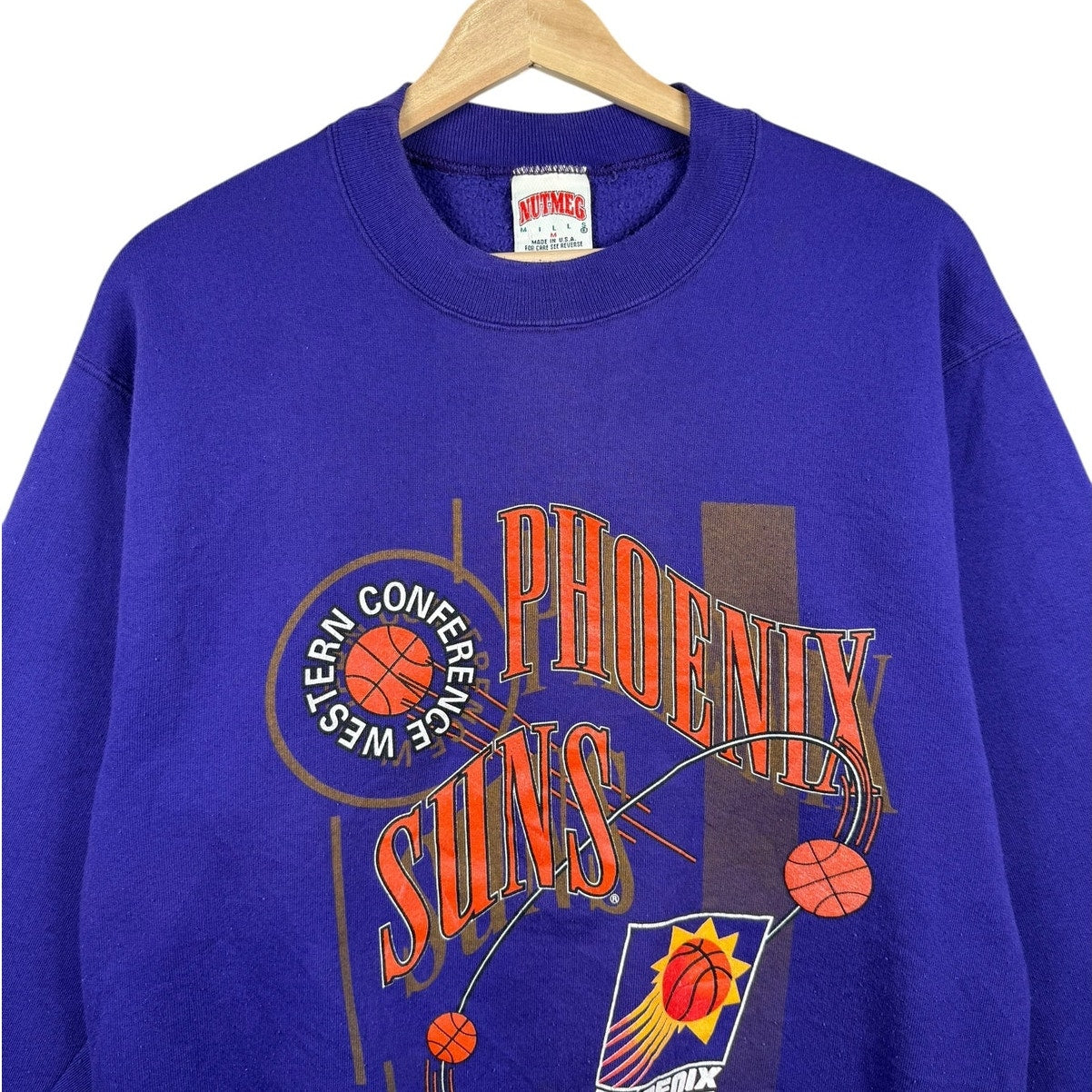 Vintage Phoenix Suns Graphic NBA Crewneck