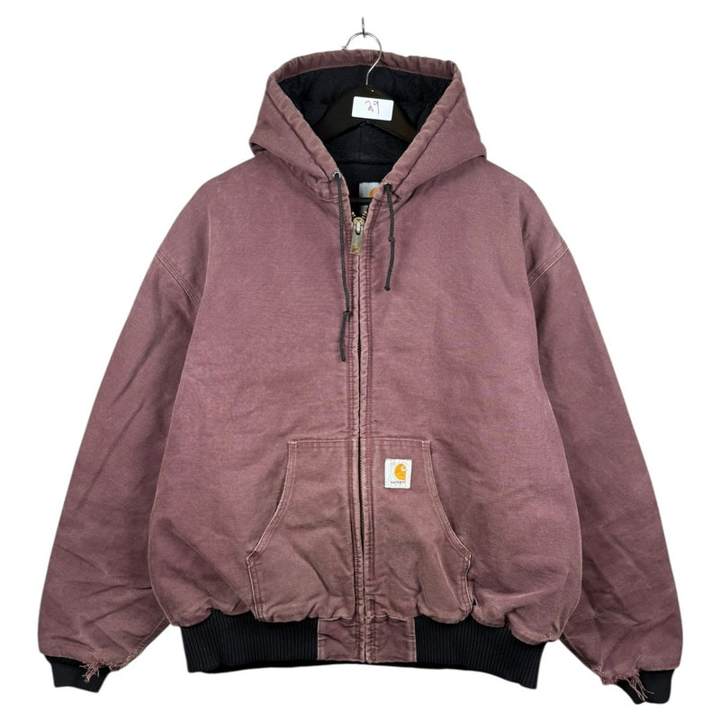 Vintage Carhartt Insulated Hooded Workwear Jacket