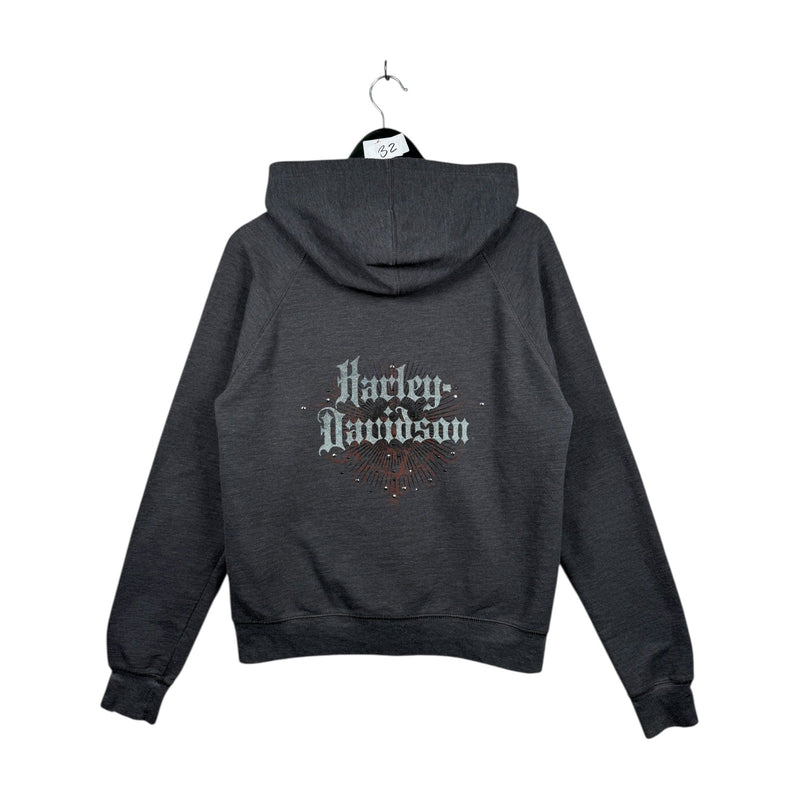 Vintage Harley Davidson Full Zip Hoodie