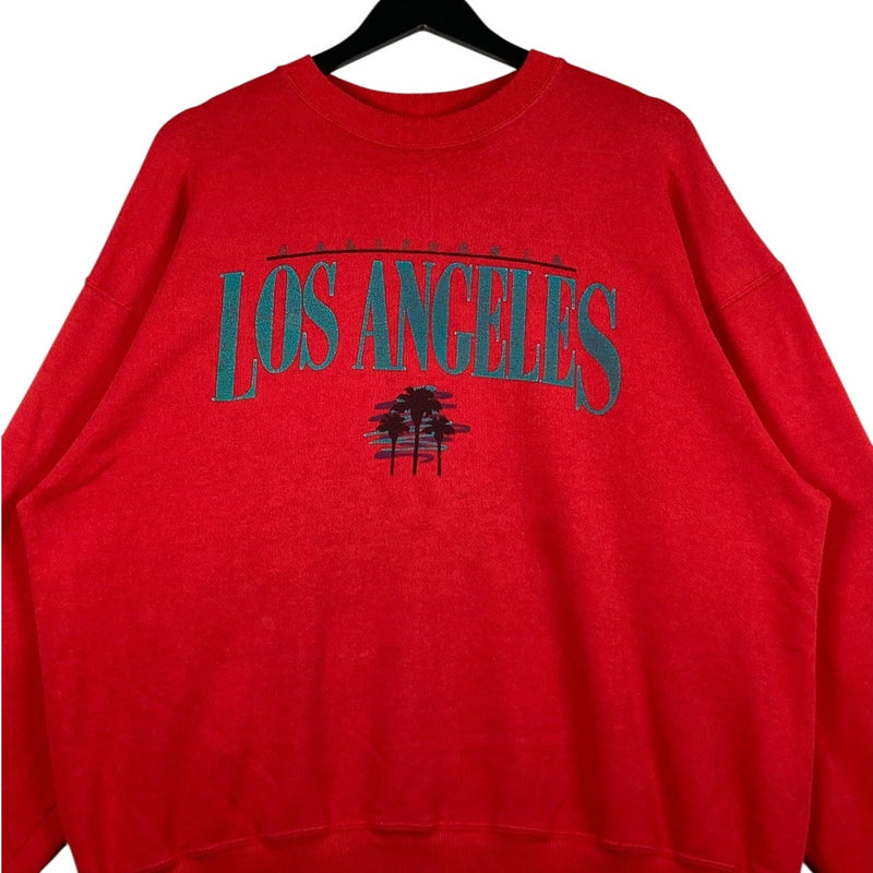 Vintage Los Angeles Palm Tree Spellout Crewneck