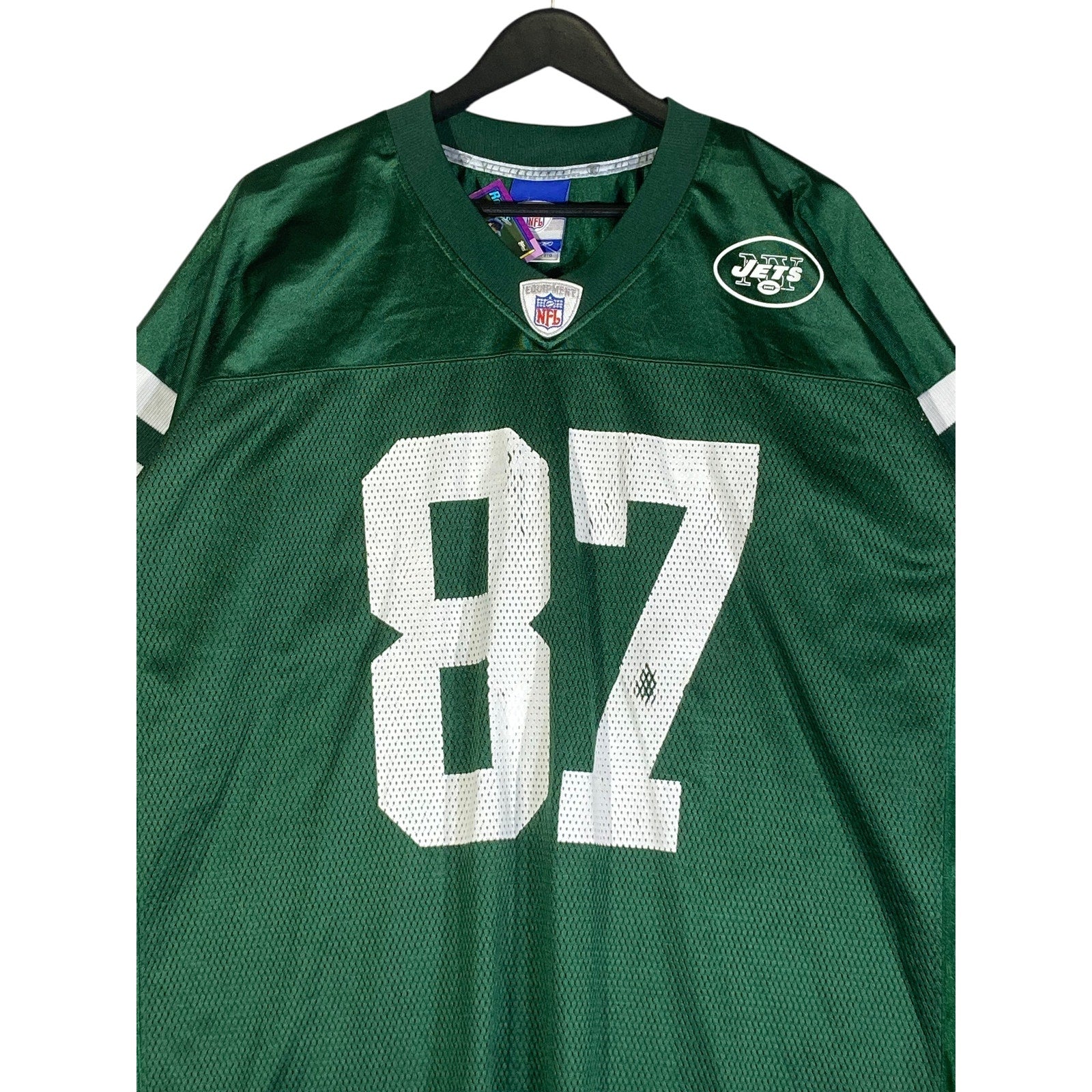 Vintage New York Jets #87 Laveranues Coles NFL Jersey