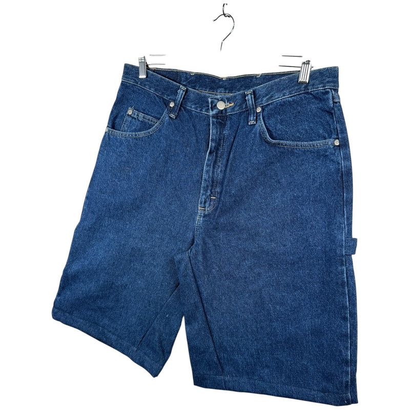 Vintage Wrangler Relaxed Fit Carpenter Denim Shorts 34