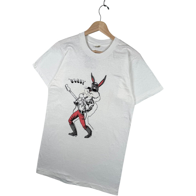 Vintage Looney Tunes Bugs Bunny Bugsy Guitar T-Shirt