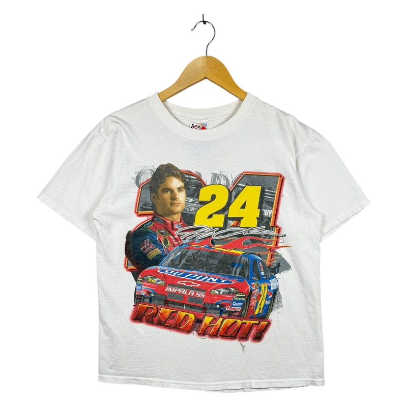Vintage NASCAR Jeff Gordon #24 Red Hot Racing T-Shirt