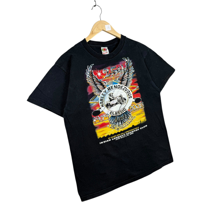 Vintage Harley Davidson Indiana Country Club T-Shirt