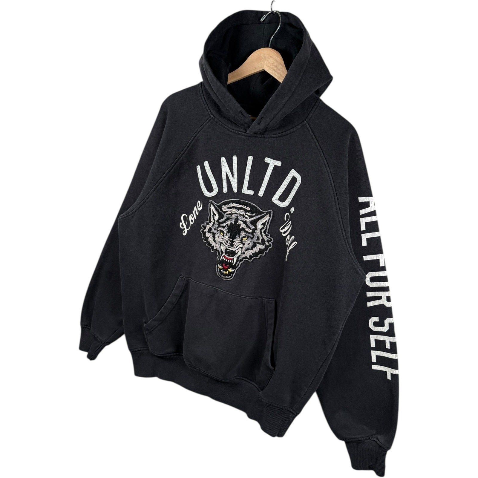 Vintage ECKO UNLTD Lone Wolf Hoodie