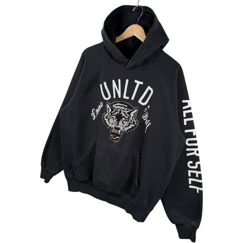 Vintage ECKO UNLTD Lone Wolf Hoodie