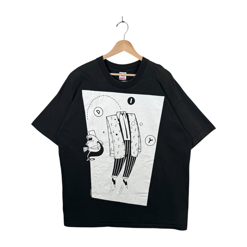 Vintage Tuxedo Abstract T-Shirt