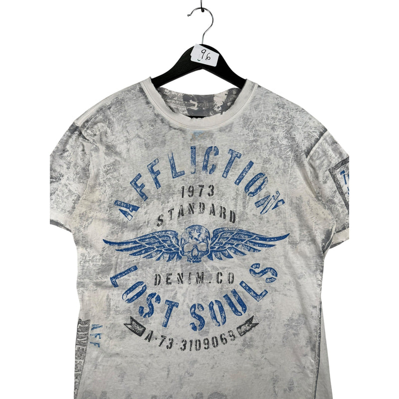 Vintage Affliction Lost Souls T-Shirt Large
