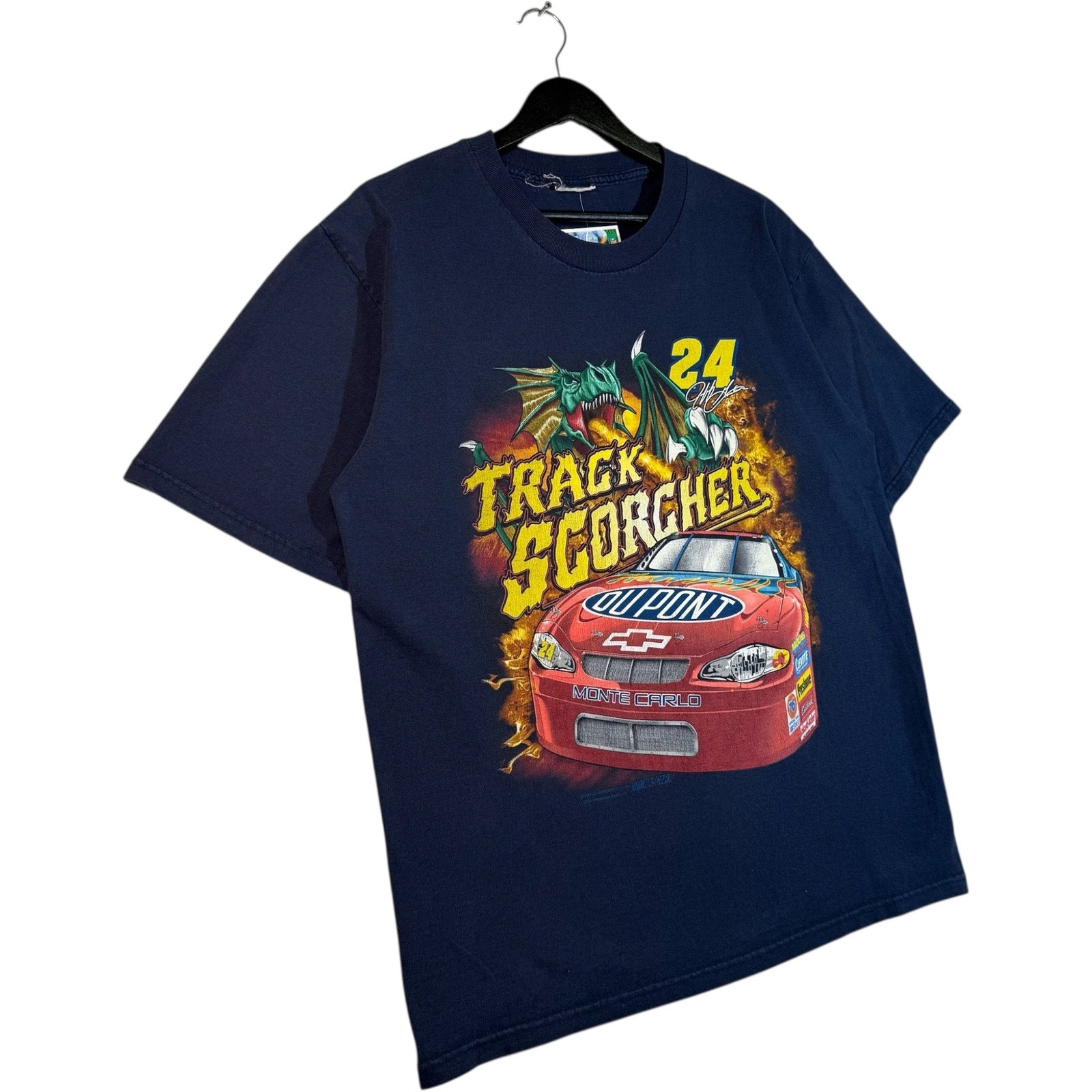 Vintage NASCAR Track Scorcher Jeff Gordon Tee