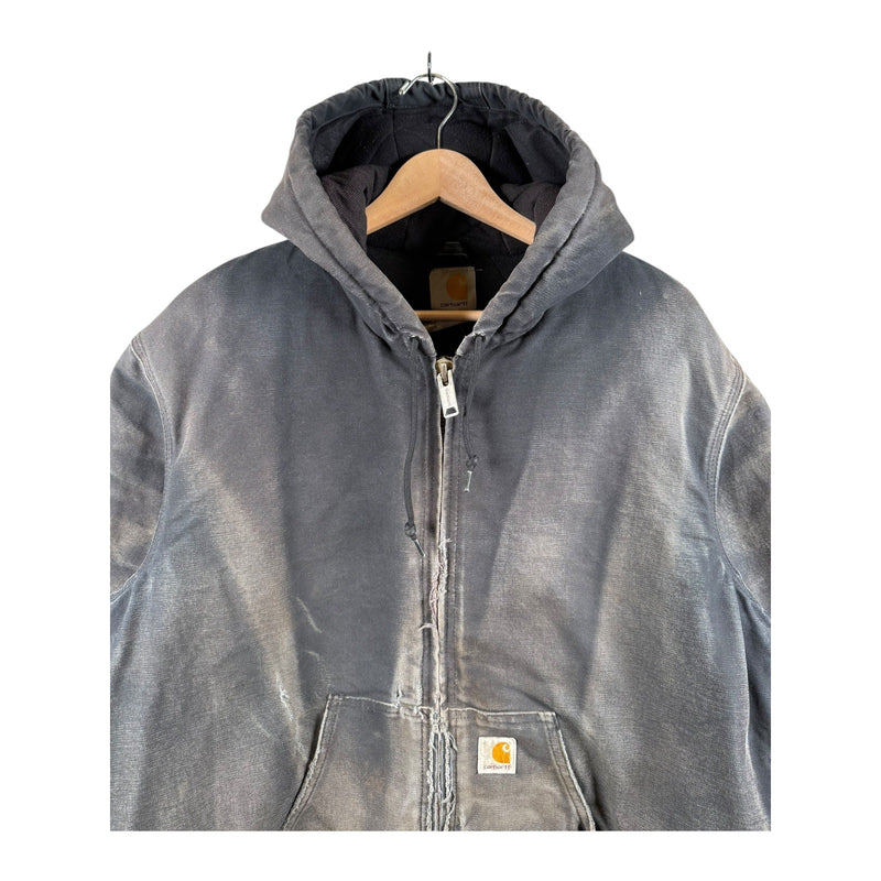 Vintage Carhartt Flannel-Lined Full Zip Hoodie