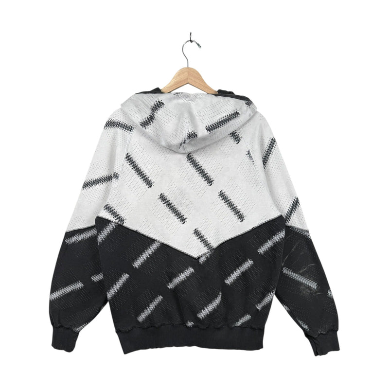 Vintage Element Full Zip Allover Print Jacket Hoodie