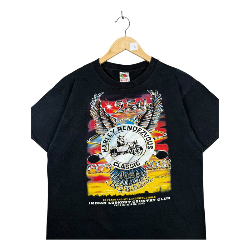 Vintage Harley Davidson Indiana Country Club T-Shirt
