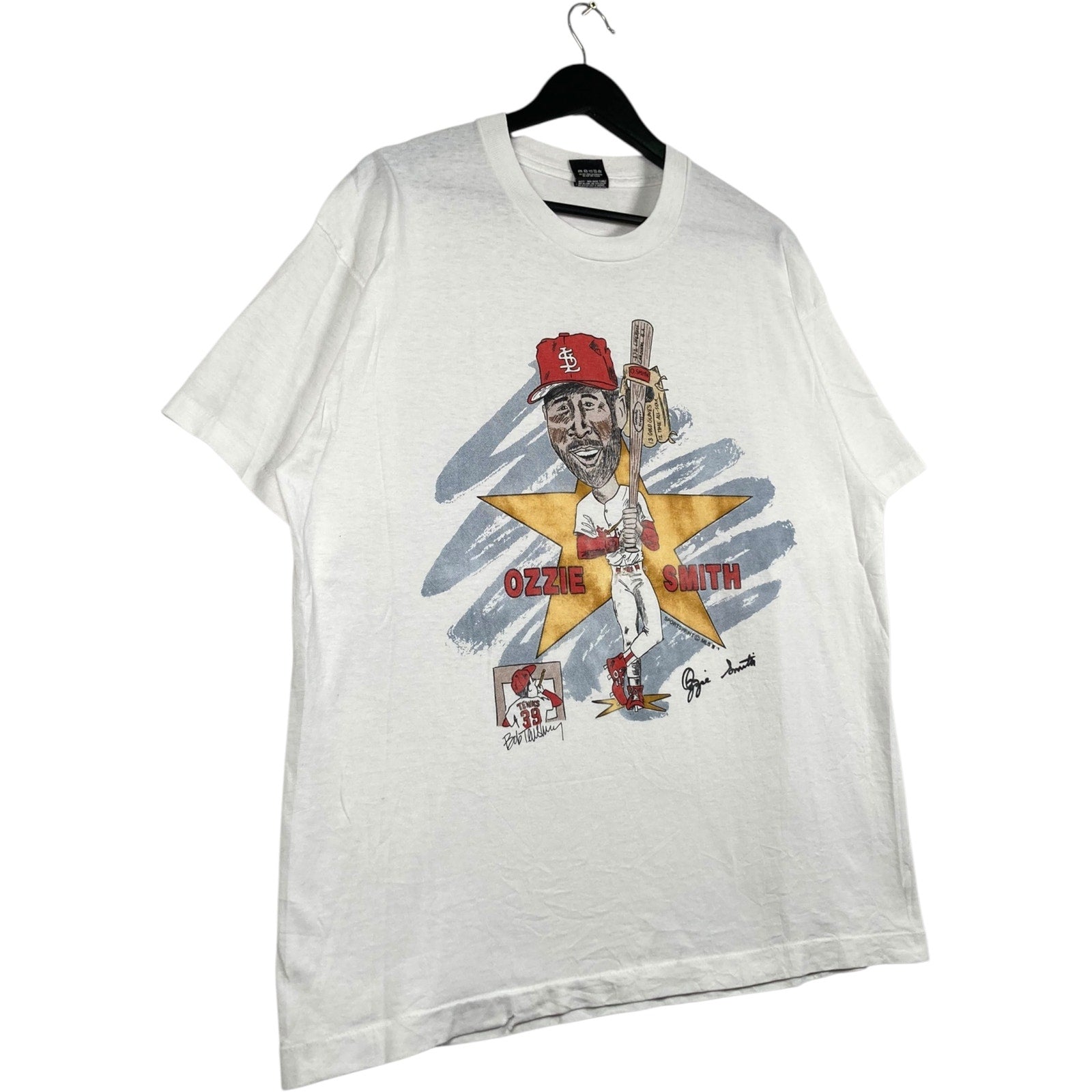 Vintage Ozzie Smith St. Louis Cardinals MLB T-Shirt 90s
