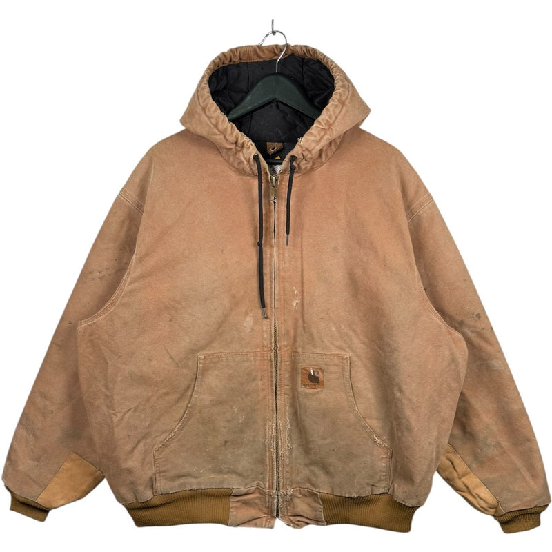 Vintage Carhartt Canvas Full Zip Hoodie