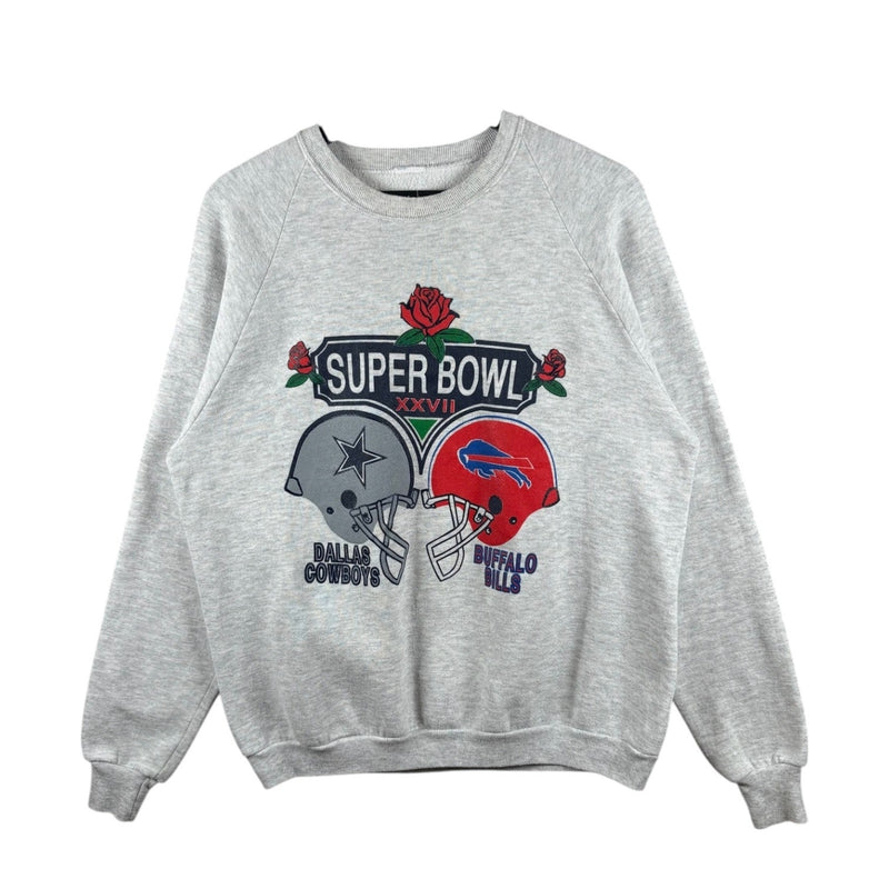 Vintage NFL Super Bowl 27 Dallas Cowboys vs Buffalo Bills Crewneck