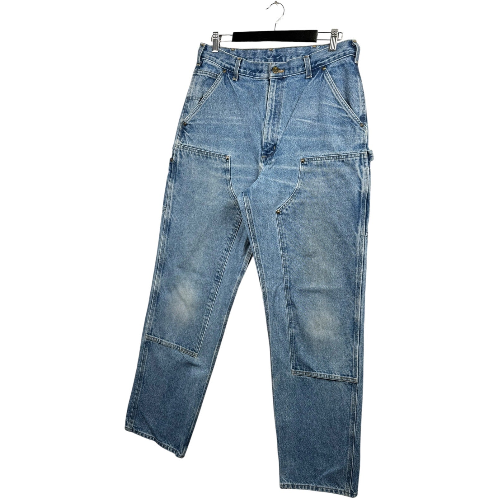 Vintage Carhartt Loose Straight Double-Front Denim Jeans 34x34