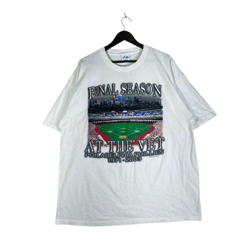 Vintage Philadelphia Phillies "Final Season at The Vet" Tee