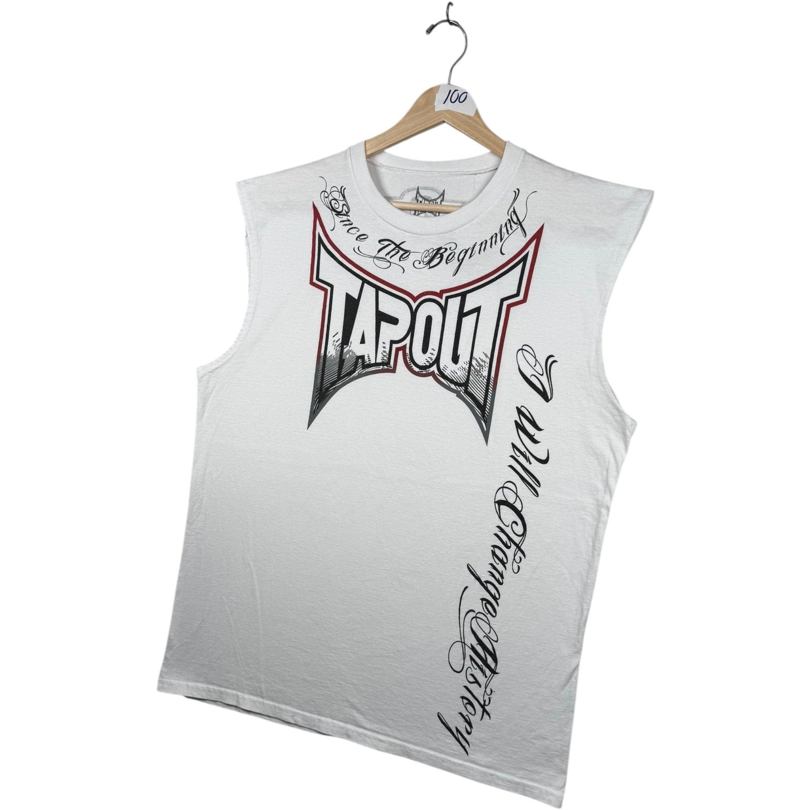 Vintage Tapout MMA Since The Beginning Muscle Tee