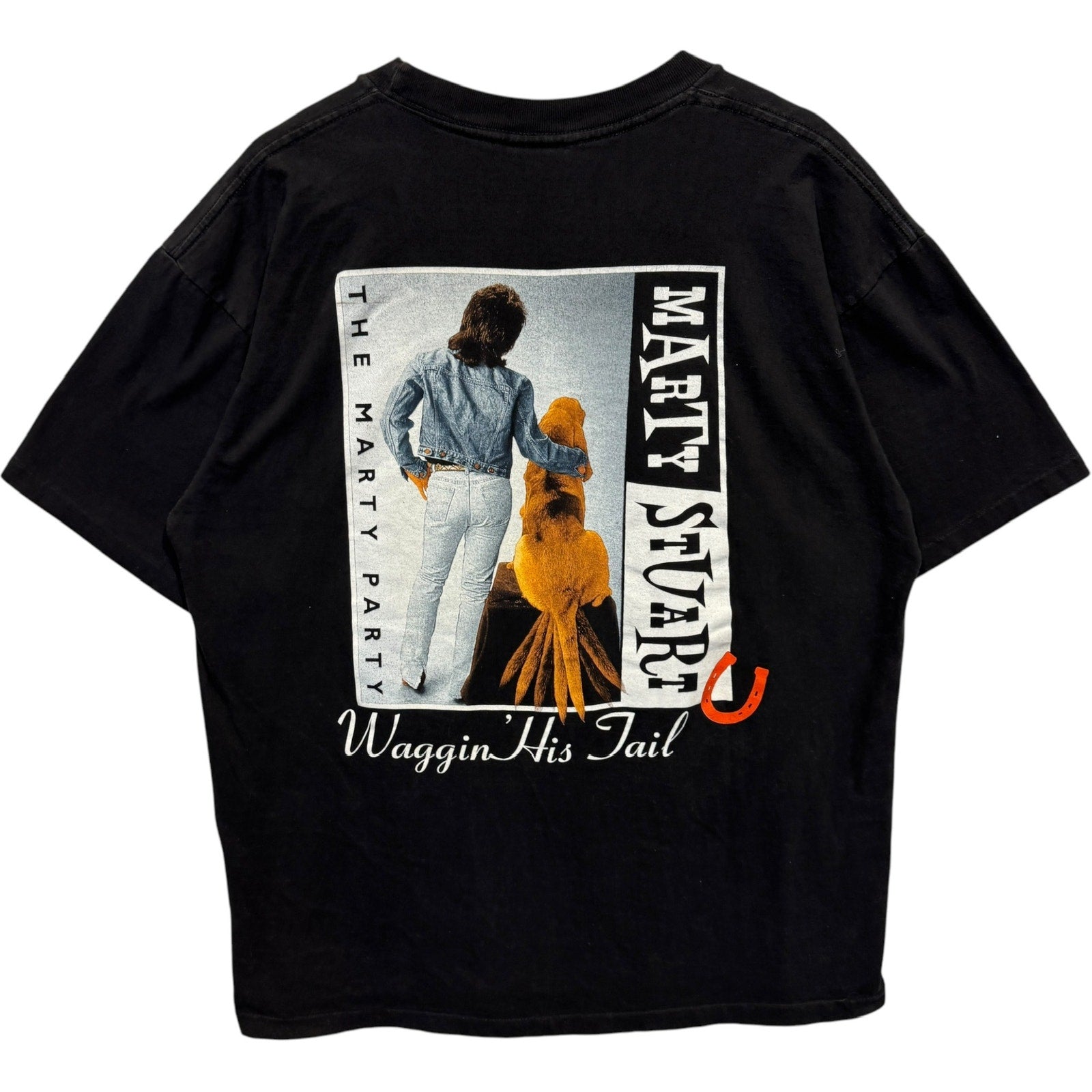 Vintage Marty Stuart I've Got a Two Toned Hound Dog Tee