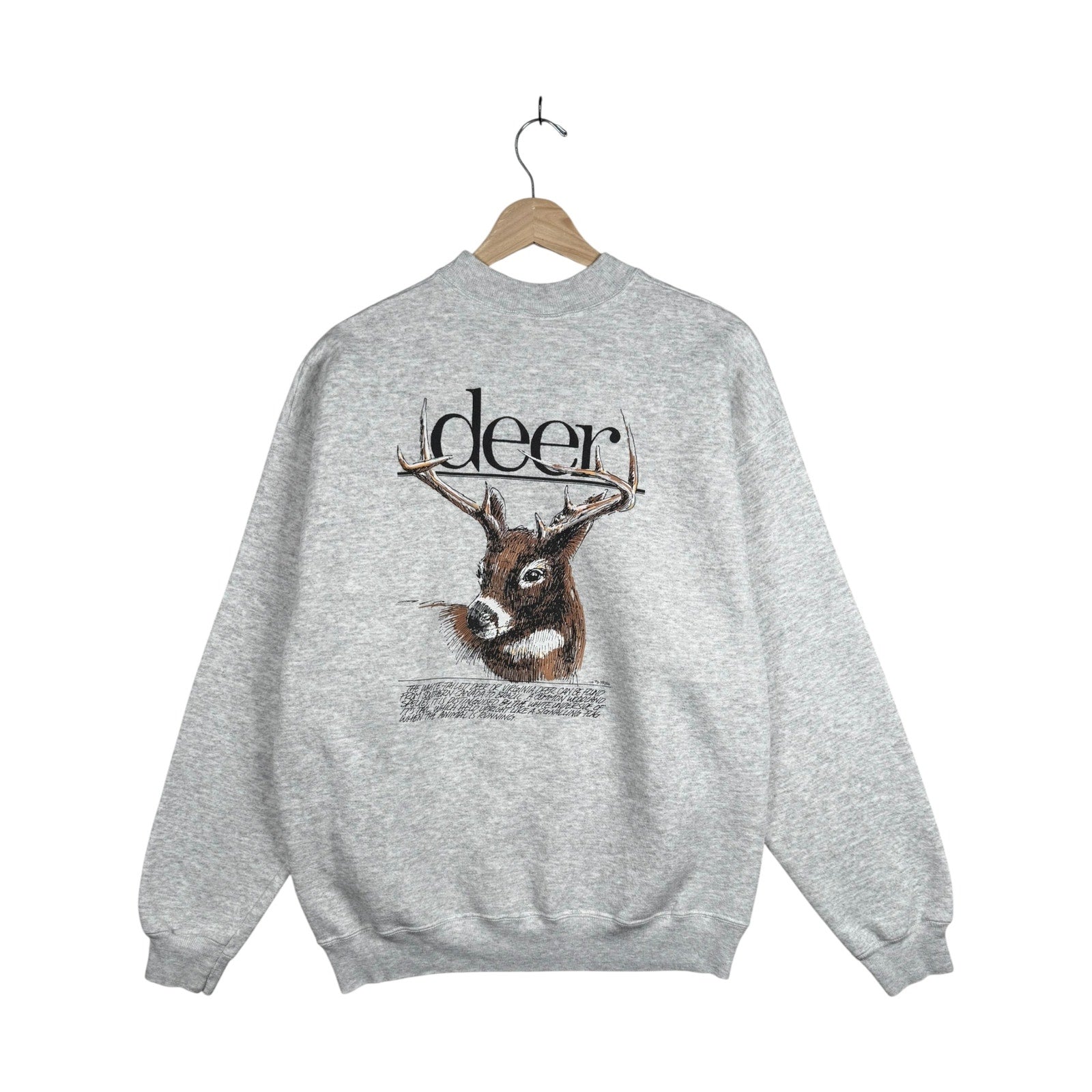 Vintage Deer Pullover Crewneck