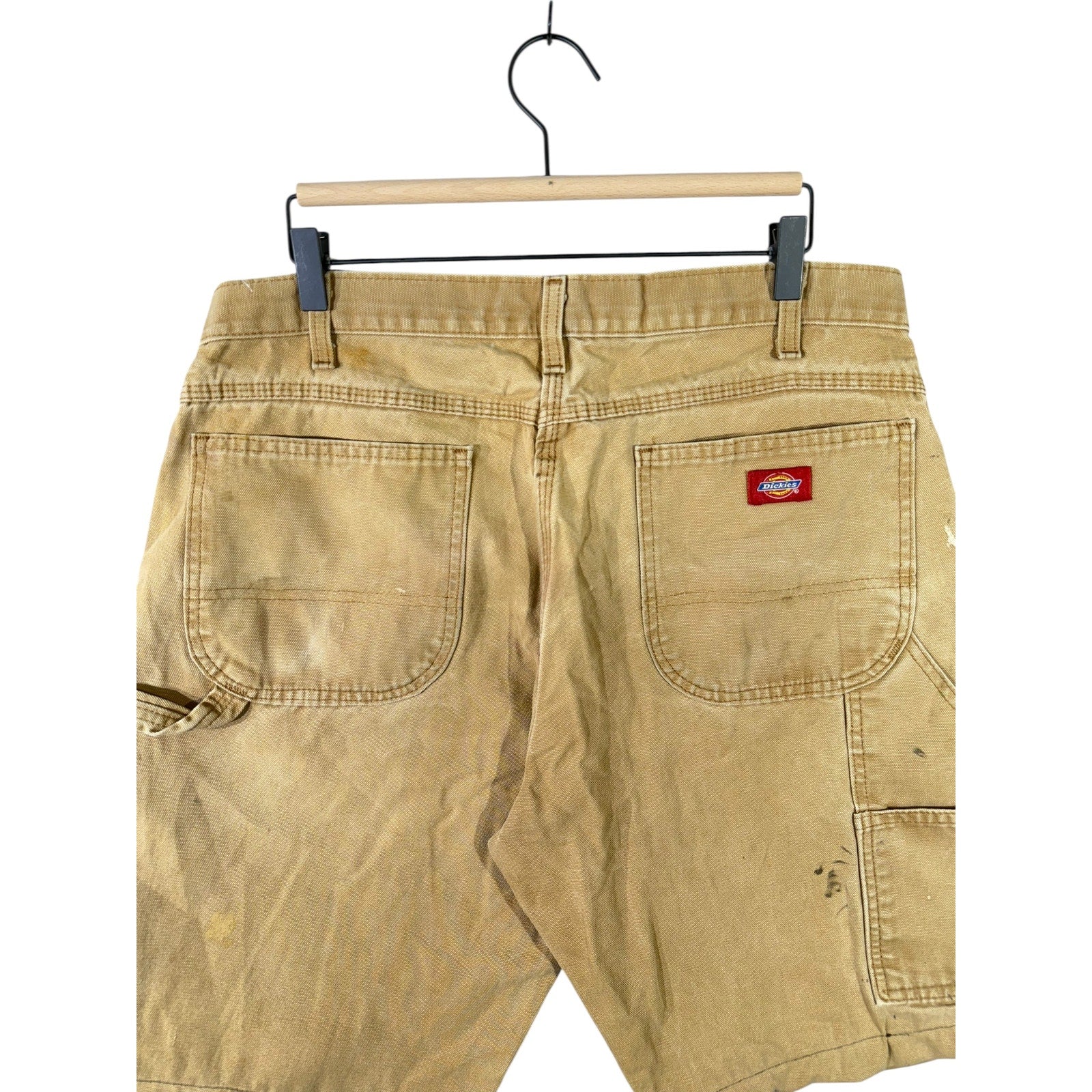 Vintage Dickies Splatter Carpenter Work Shorts 36