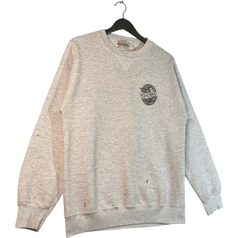 Vintage Old School Baseball Crewneck