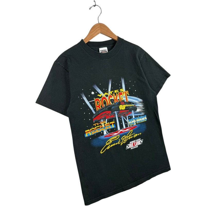 Vintage Ernie Irvan Yates Rocket NASCAR T-Shirt