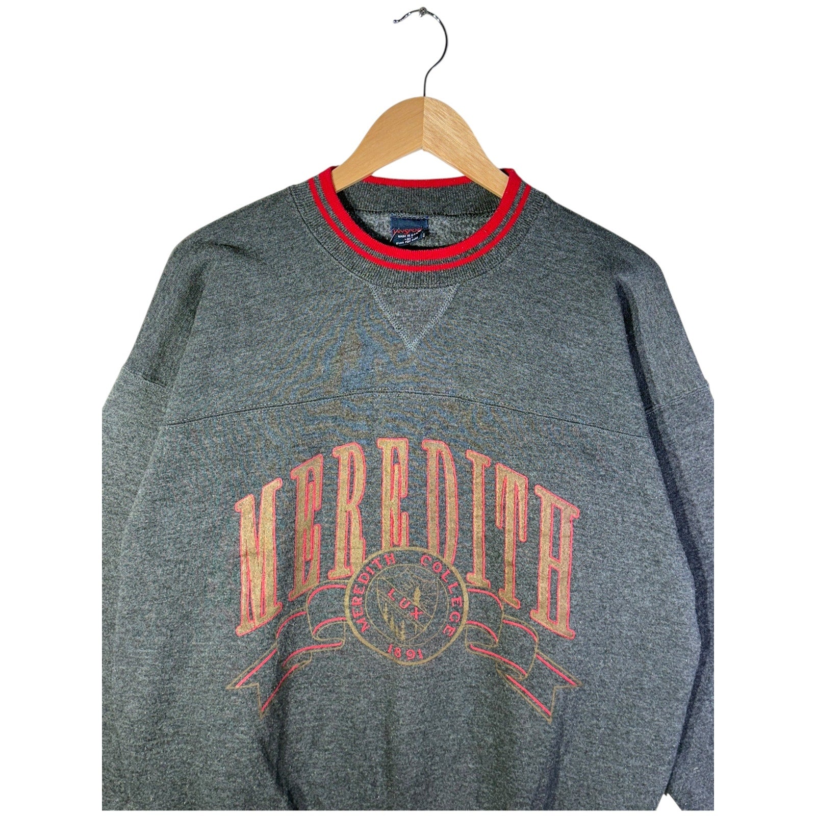 Vintage Jansport Meredith College Crewneck