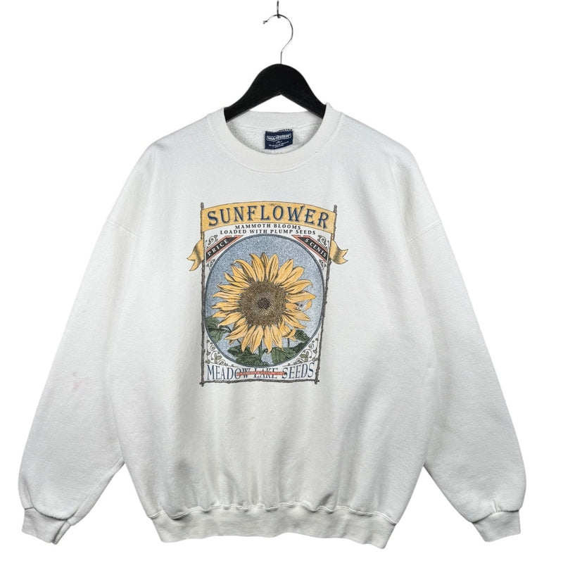 Vintage Van Heusen Sunflower Sweatshirt Crewneck