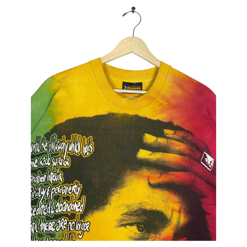Vintage Bob Marley Tie Dye AOP T-Shirt