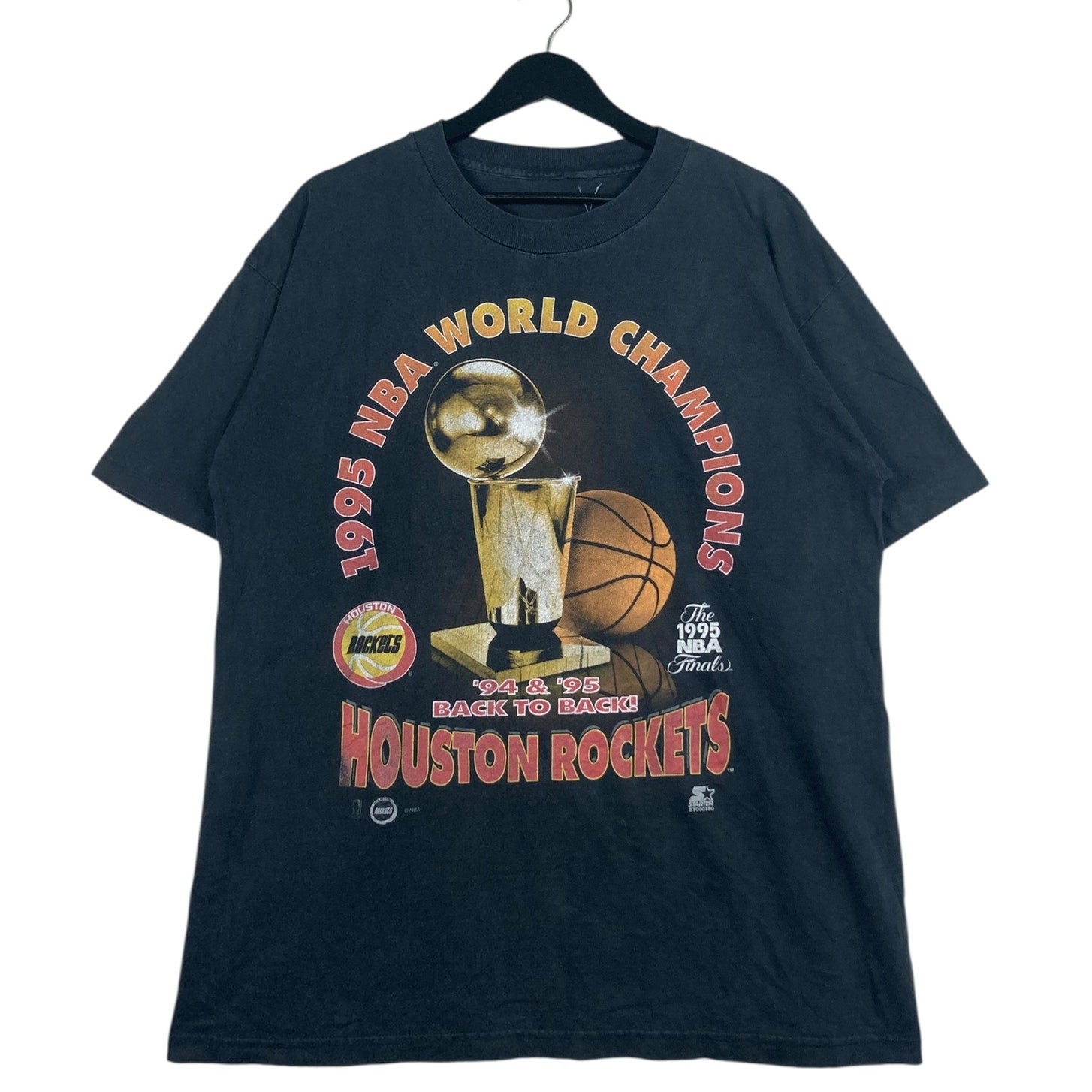 Vintage Houstan Rockets 1995 World Champions NBA T-Shirt