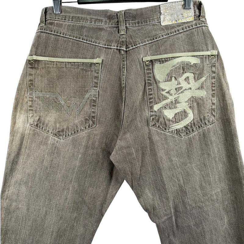 Vintage Premium IV Distressed Relaxed Jeans Denim 38