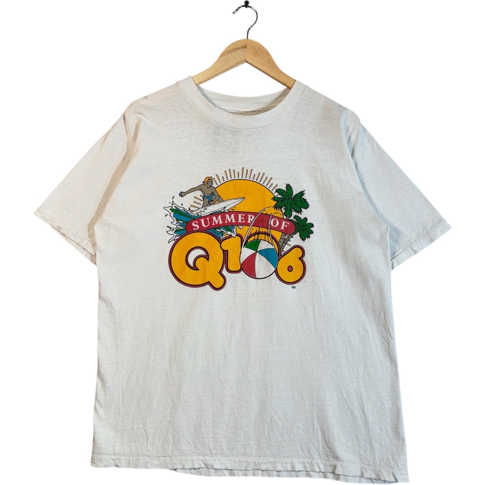 Vintage Summer Of Q106 Promotional Radio Tee