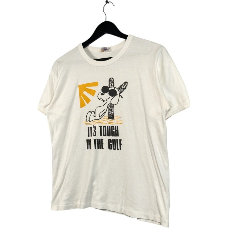 Vintage Snoopy "It's Tough in the Gulf" Tee