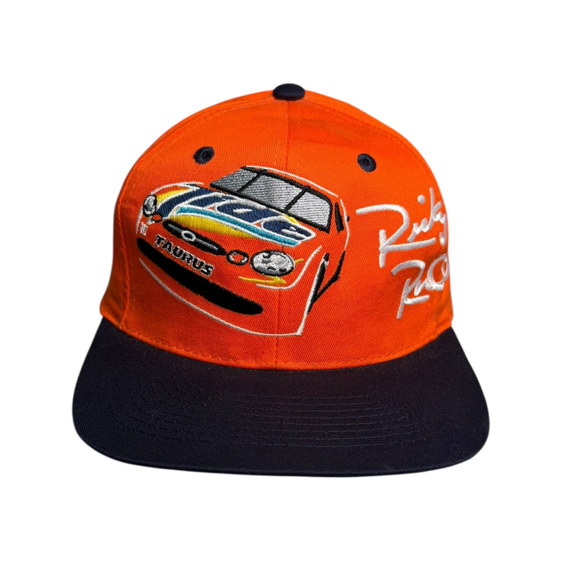 Vintage Ricky Rudd NASCAR Ford Taurus Snapback Hat