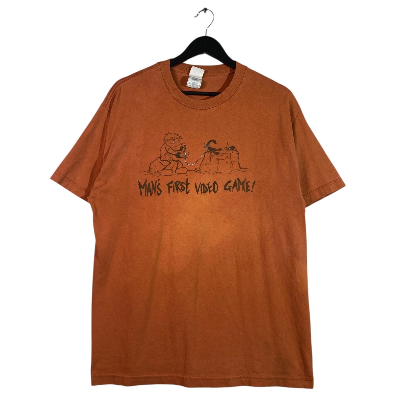 Vintage Vintage Man’s First Video Game Graphic T-Shirt