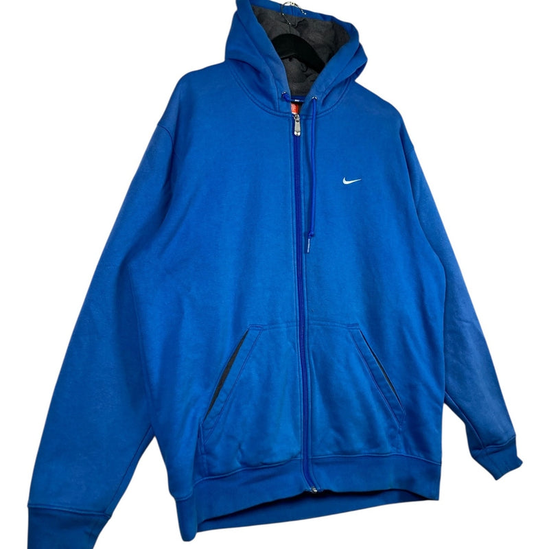 Vintage Nike Swoosh Zip Up Hoodie