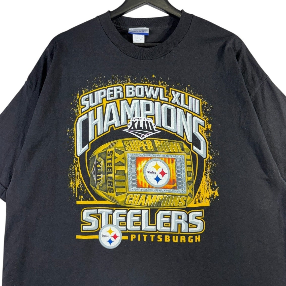 Vintage Reebok Pittsburgh Steelers Champions NFL T-Shirt